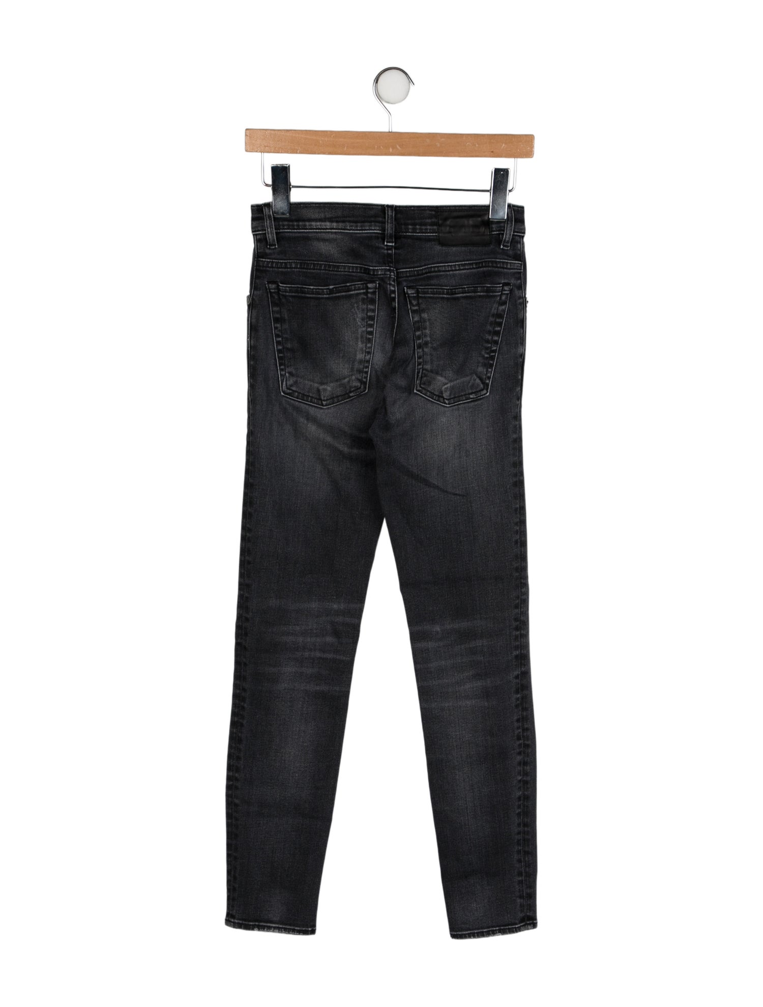 R13 Mid-Rise Skinny Leg Jeans