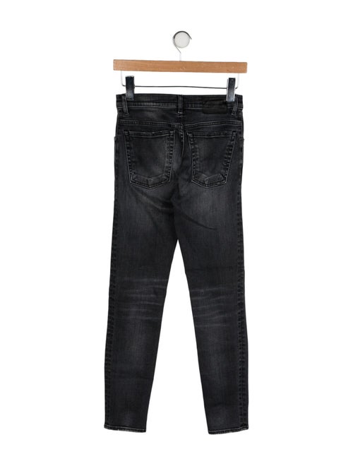 R13 Mid-Rise Skinny Leg Jeans