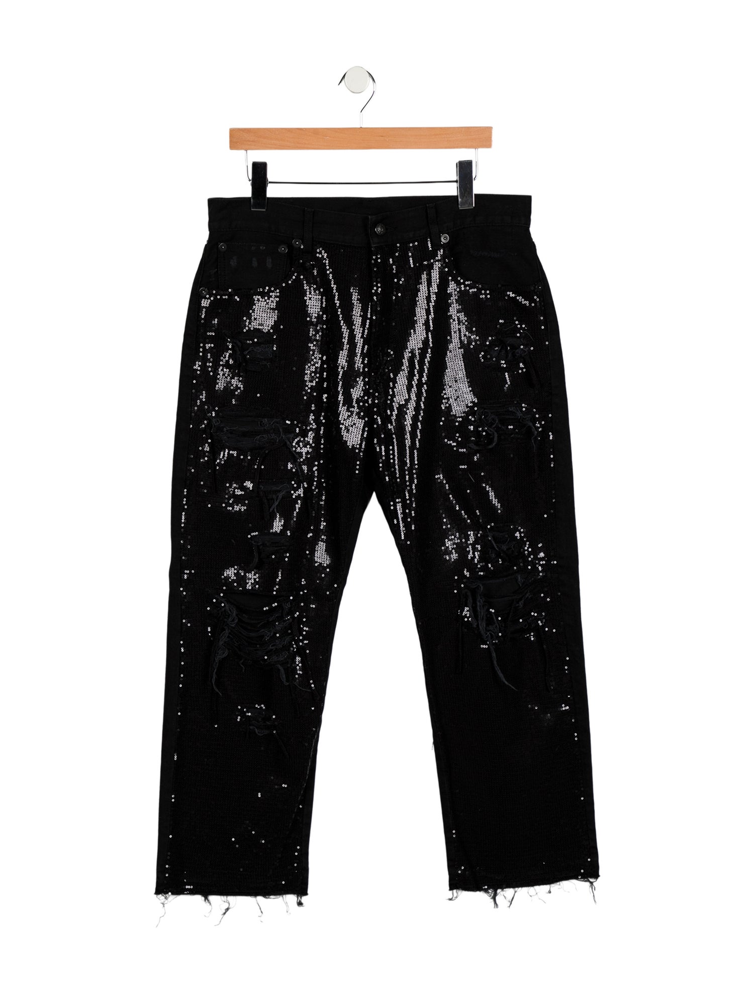 R13 High-Rise Wide Leg Jeans