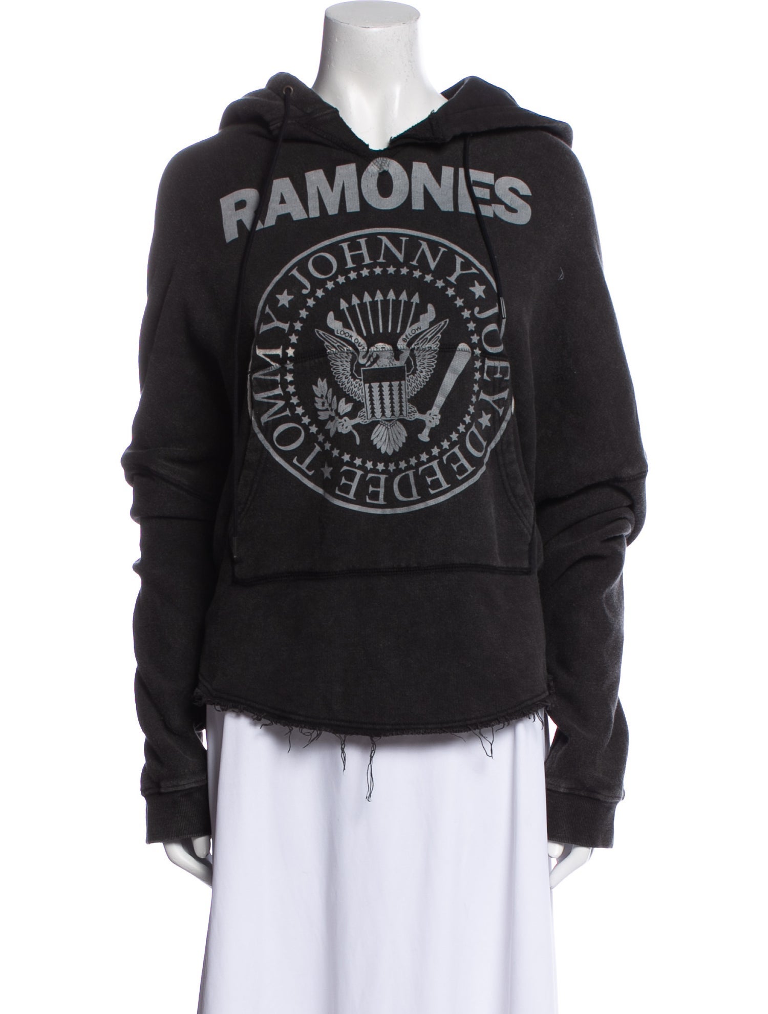 R13 Graphic Print Crew Neck Sweatshirt