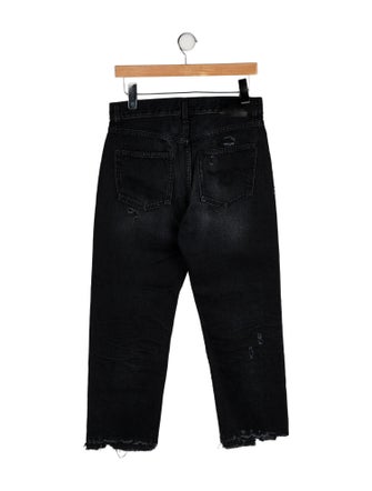 R13 High-Rise Straight Leg Jeans