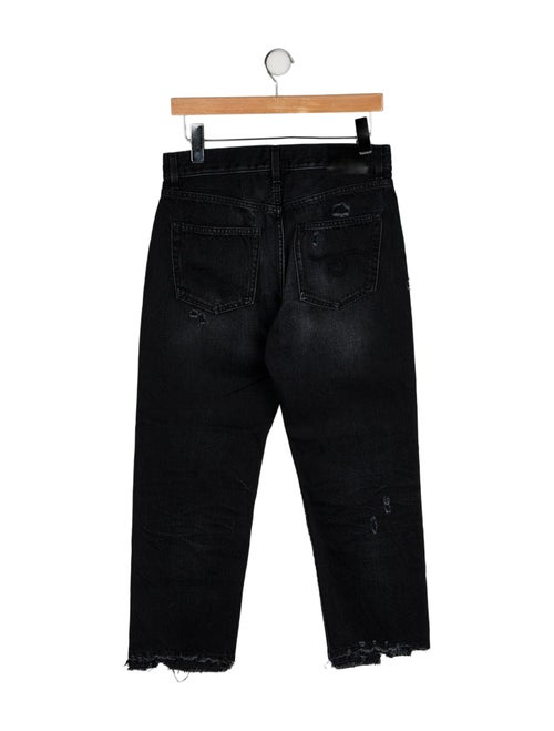 R13 High-Rise Straight Leg Jeans