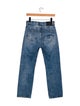 R13 High-Rise Straight Leg Jeans