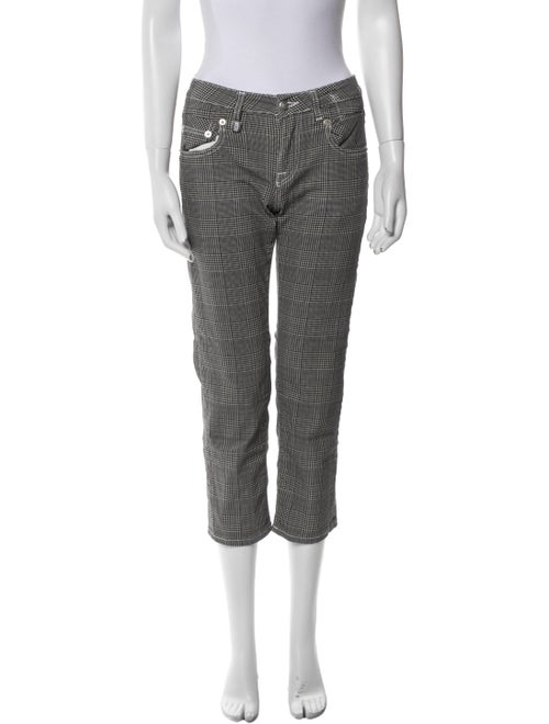 R13 Printed Straight Leg Pants