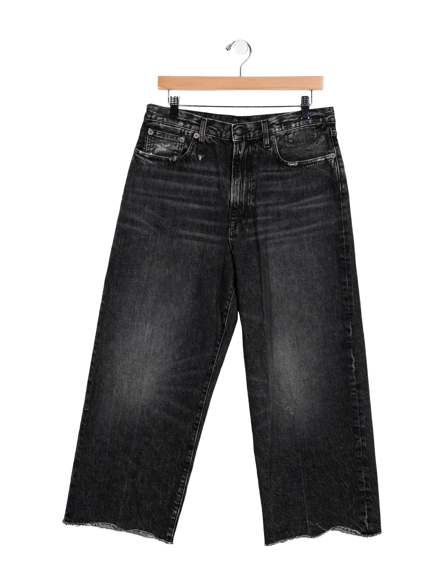 R13 High-Rise Wide Leg Jeans