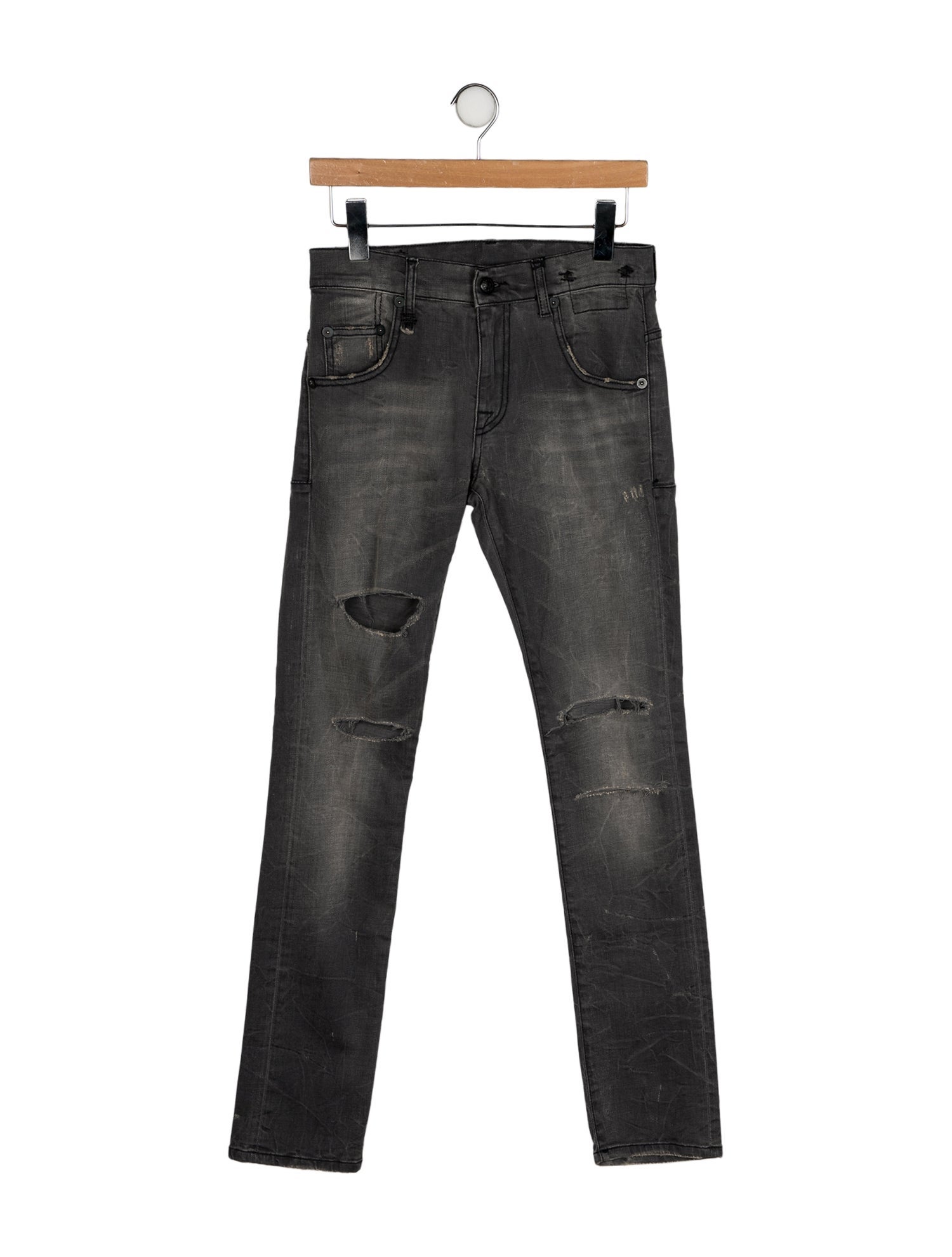 R13 Mid-Rise Straight Leg Jeans w/ Tags