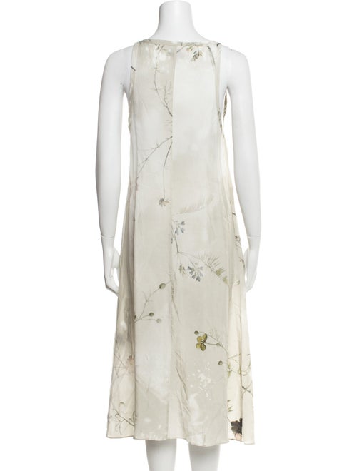 R13 Printed Midi Length Dress