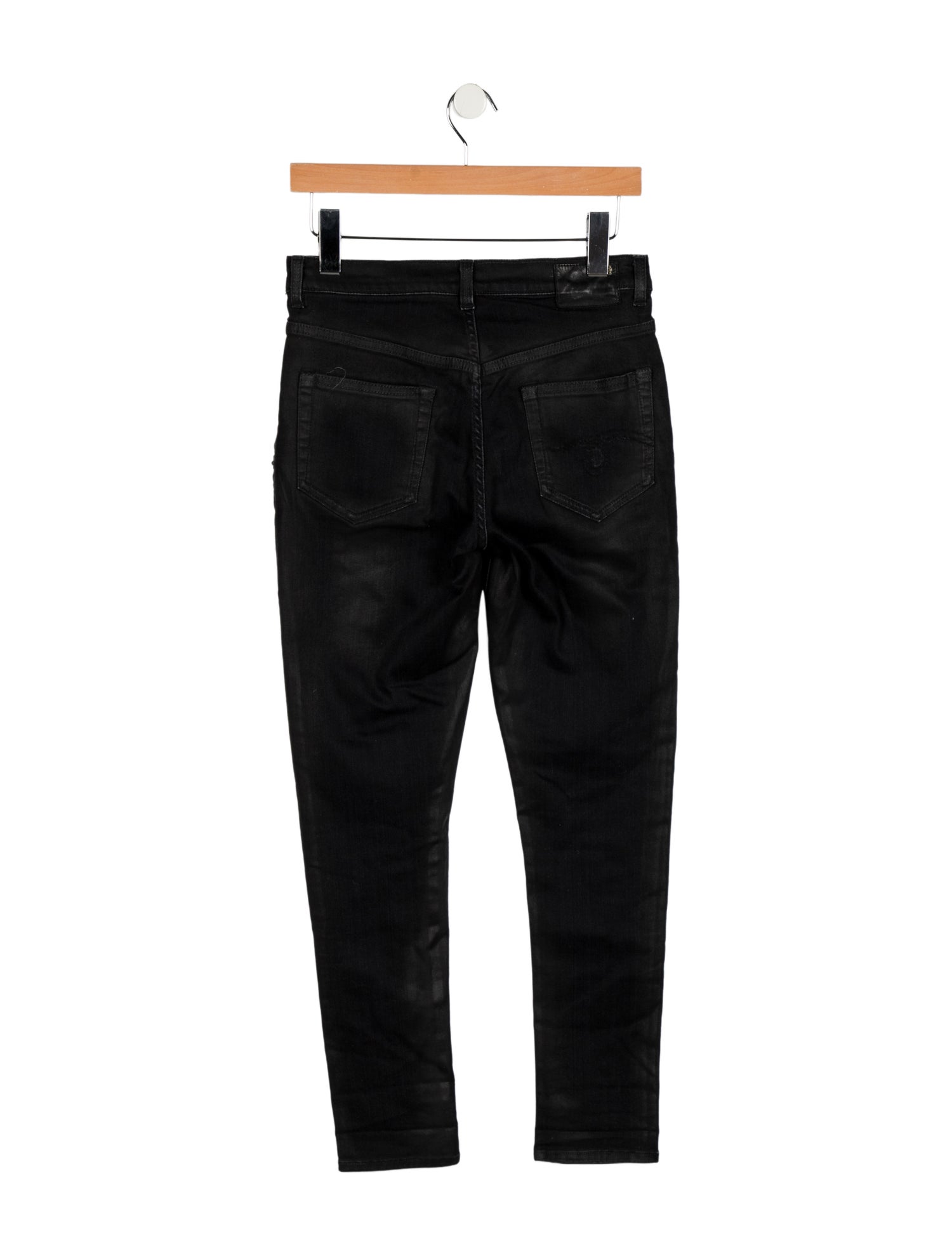 R13 Mid-Rise Skinny Leg Jeans