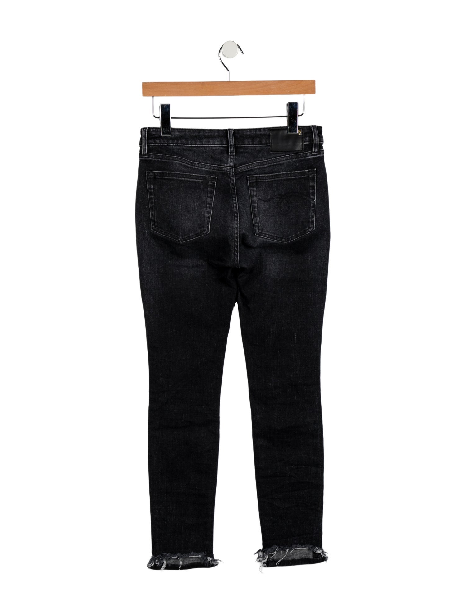 R13 Mid-Rise Skinny Leg Jeans