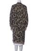 R13 Cashmere Animal Print Sweater