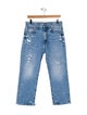 R13 High-Rise Straight Leg Jeans