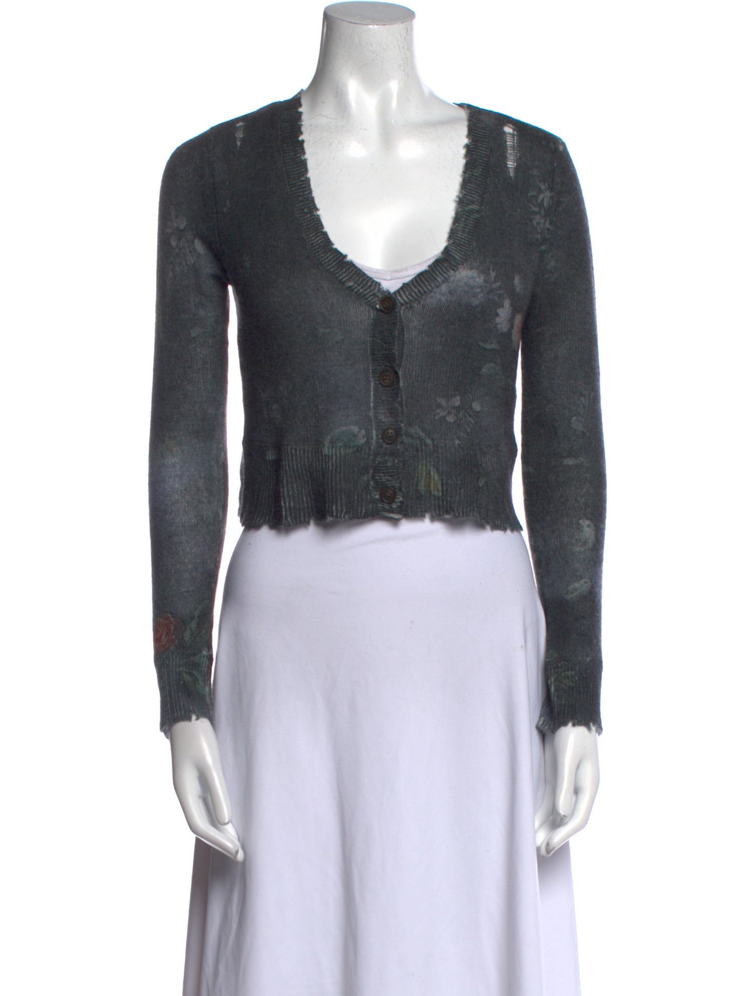 R13 Cashmere V-Neck Sweater