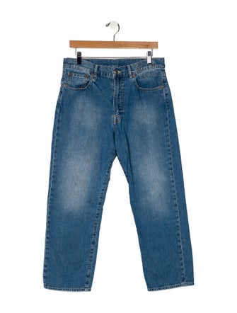 R13 Mid-Rise Straight Leg Jeans