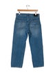 R13 Mid-Rise Straight Leg Jeans