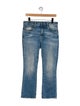 R13 Mid-Rise Straight Leg Jeans