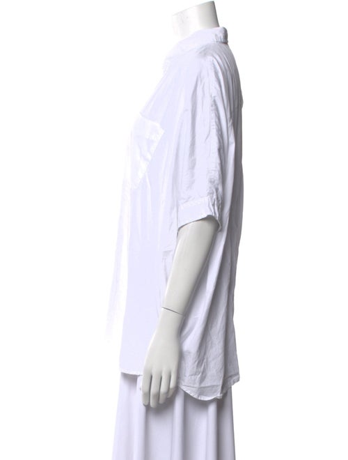 R13 Short Sleeve Button-Up Top