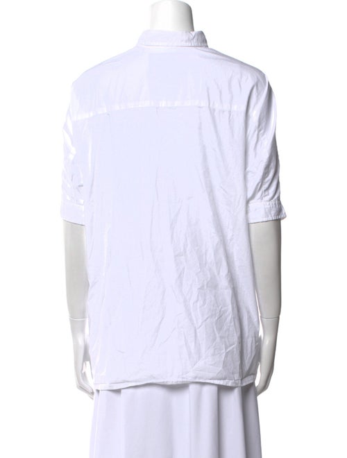 R13 Short Sleeve Button-Up Top