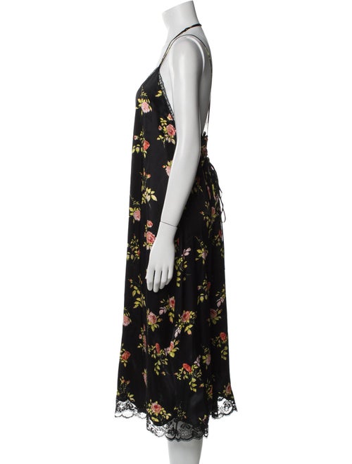 R13 Silk Midi Length Dress