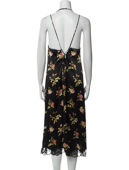 R13 Silk Midi Length Dress