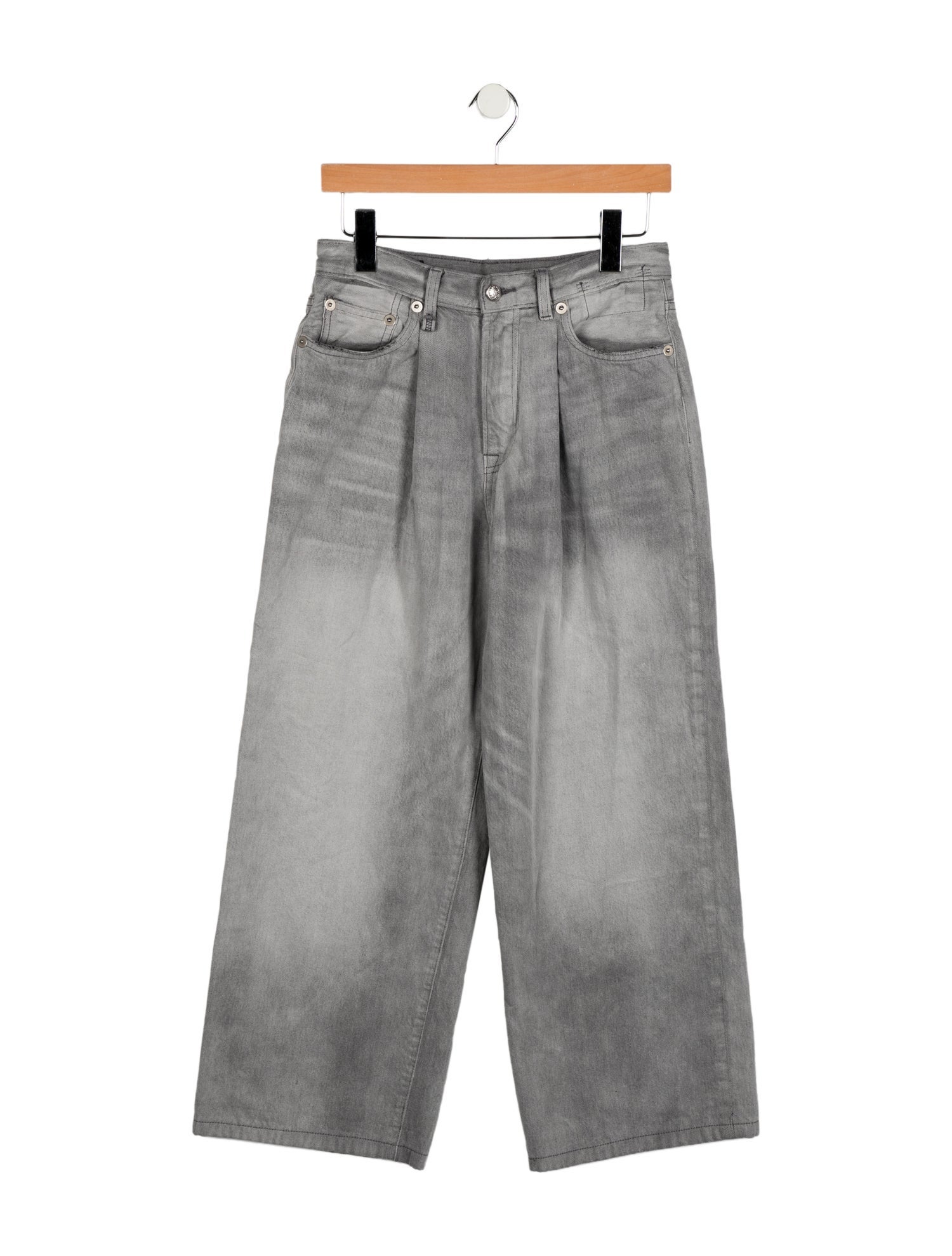 R13 High-Rise Wide Leg Jeans