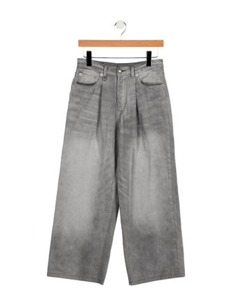 R13 High-Rise Wide Leg Jeans