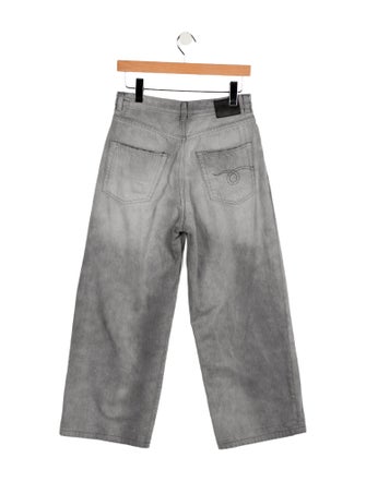 R13 High-Rise Wide Leg Jeans