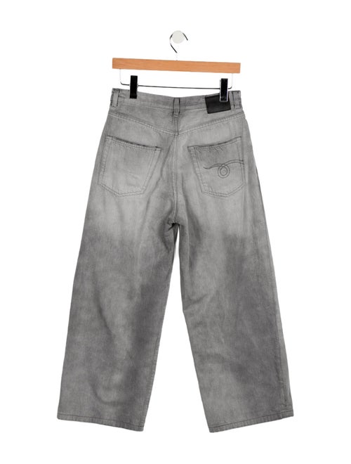 R13 High-Rise Wide Leg Jeans