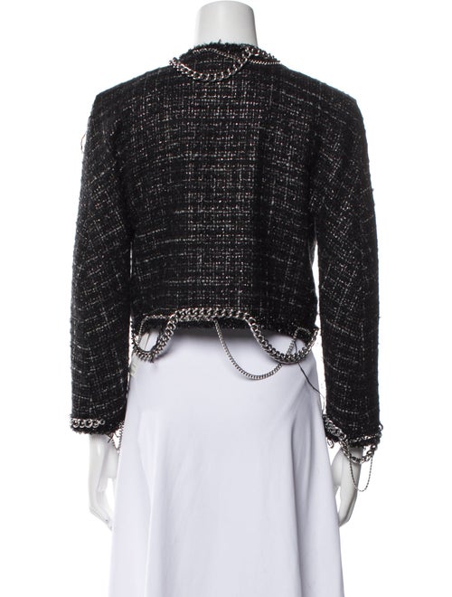 R13 Wool Tweed Pattern Evening Jacket