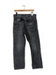 R13 High-Rise Straight Leg Jeans