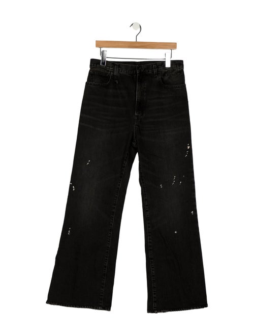 R13 High-Rise Wide Leg Jeans