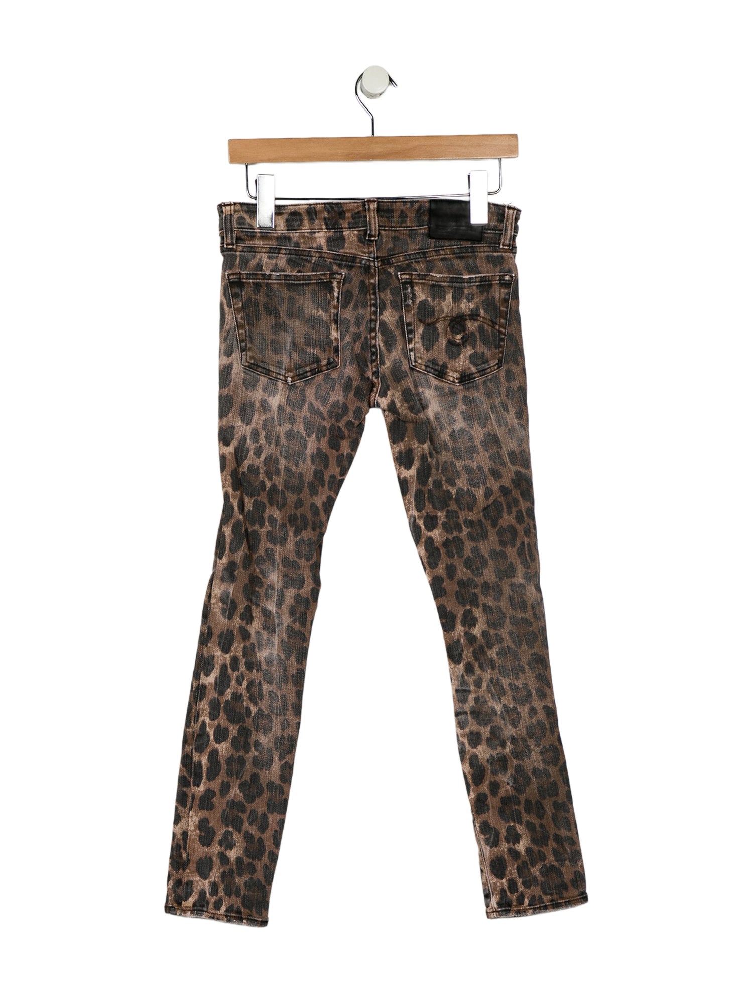 R13 Low-Rise Skinny Leg Jeans