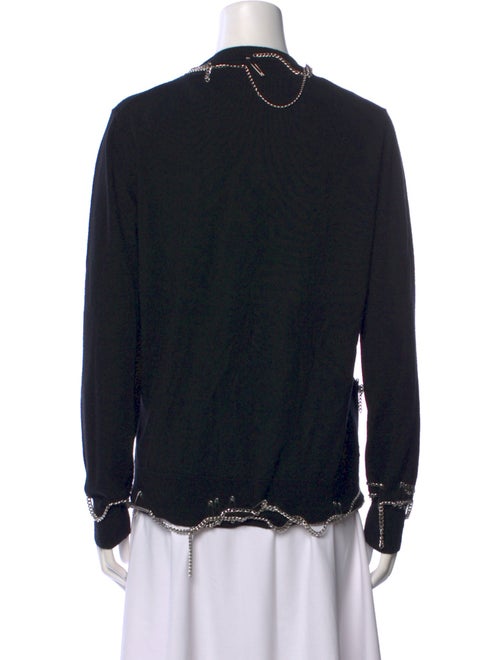 R13 Merino Wool V-Neck Sweater