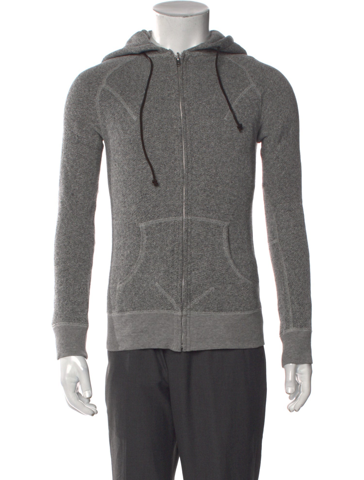 R13 Wool Mock Neck Cardigan