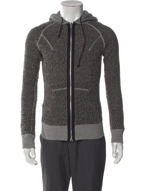 R13 Wool Mock Neck Cardigan