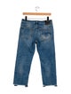 R13 Mid-Rise Straight Leg Jeans