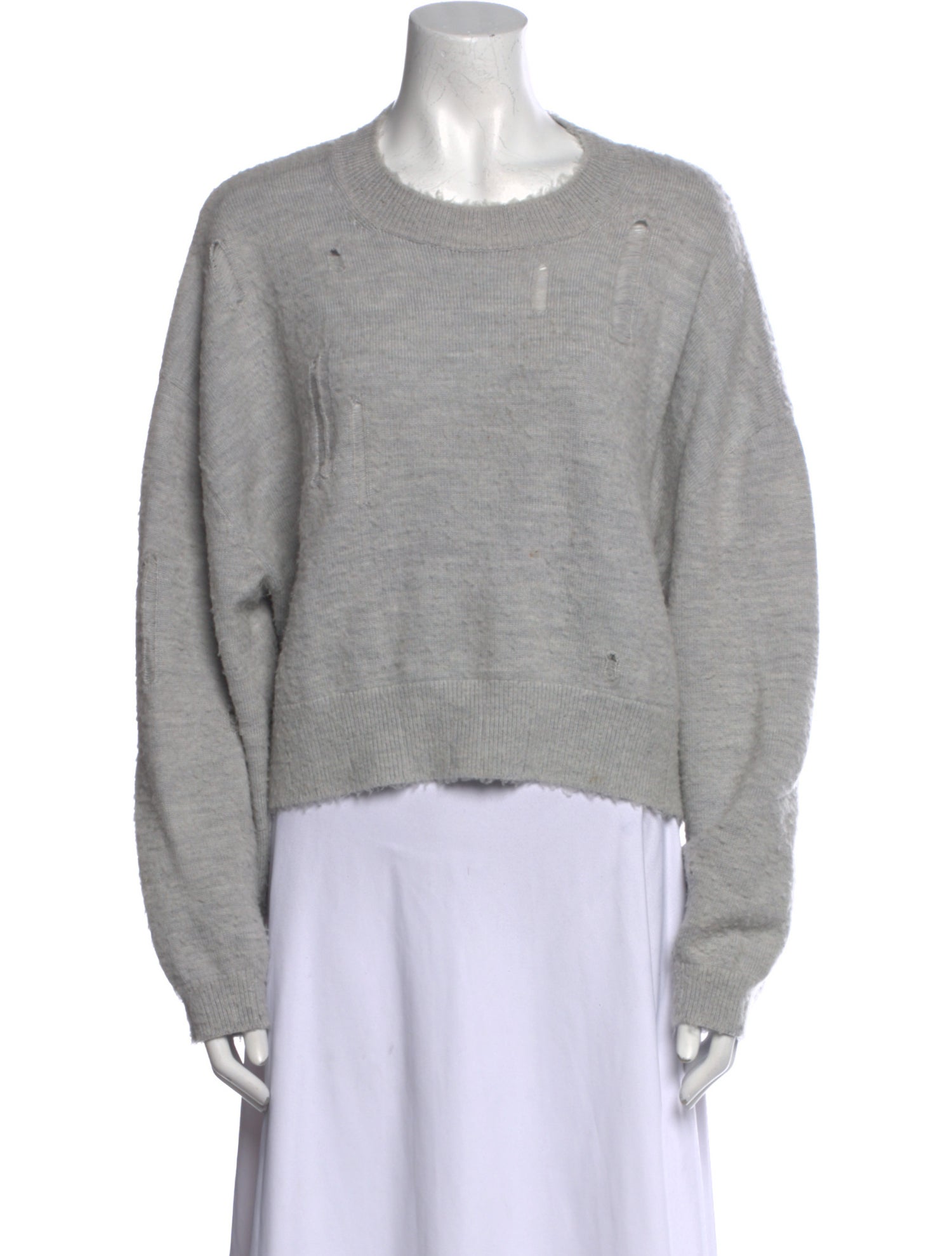 R13 Wool Crew Neck Sweater