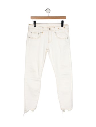 R13 Mid-Rise Skinny Leg Jeans