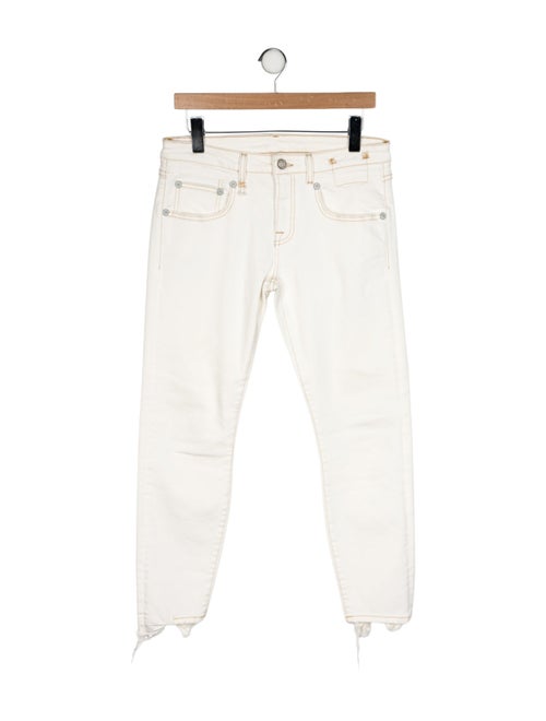 R13 Mid-Rise Skinny Leg Jeans