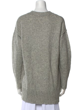R13 Nylon Crew Neck Sweater
