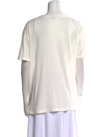 R13 Graphic Print Crew Neck T-Shirt