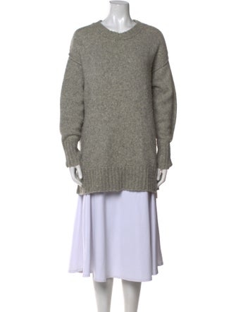 R13 Nylon Crew Neck Sweater