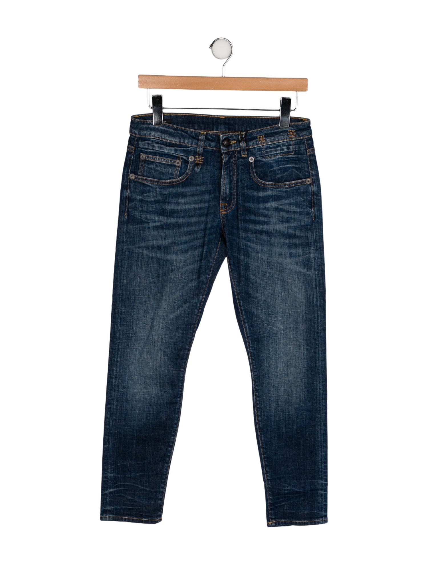 R13 Mid-Rise Skinny Leg Jeans w/ Tags