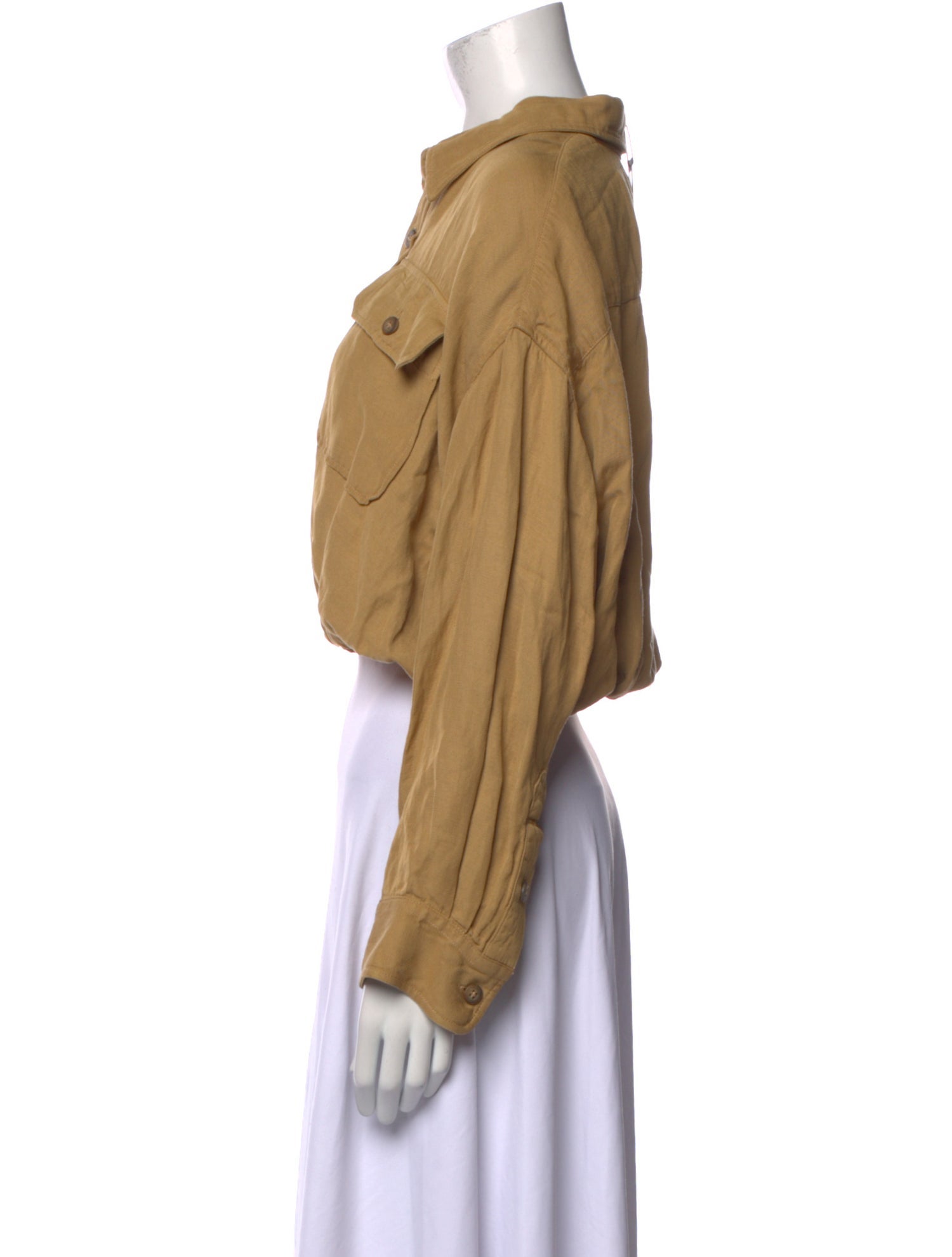 R13 Long Sleeve Crop Top w/ Tags