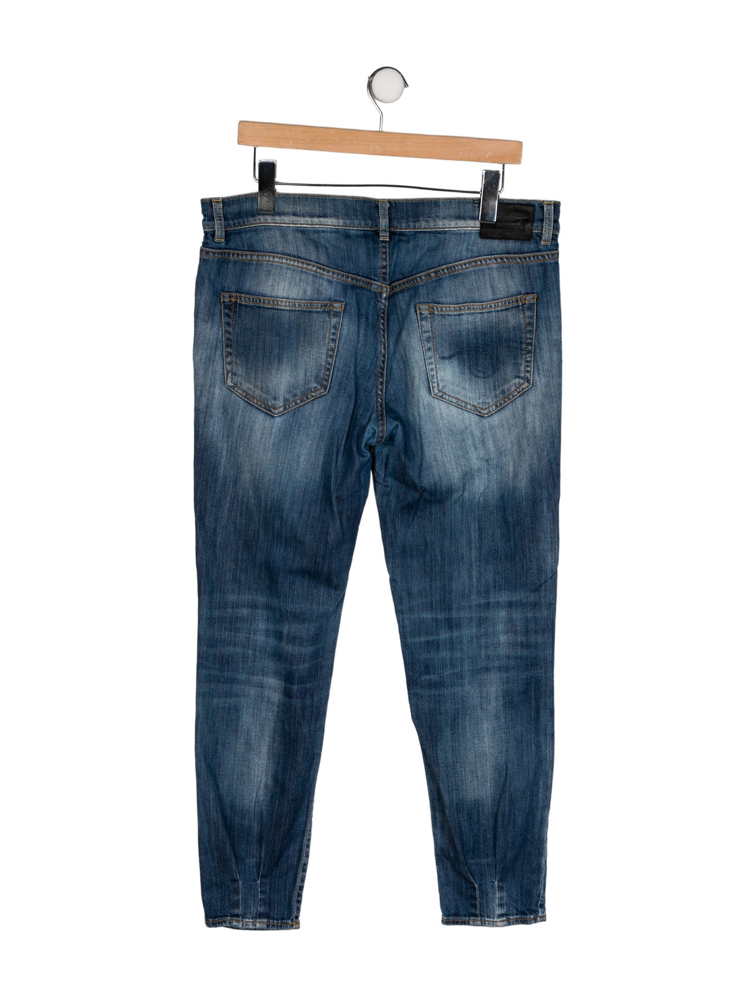 R13 Mid-Rise Skinny Leg Jeans