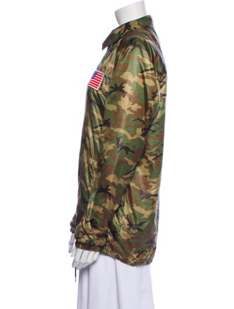 R13 Printed Utility Jacket