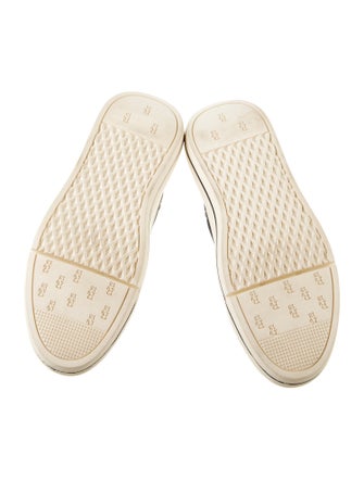 R13 Canvas Colorblock Pattern Sneakers