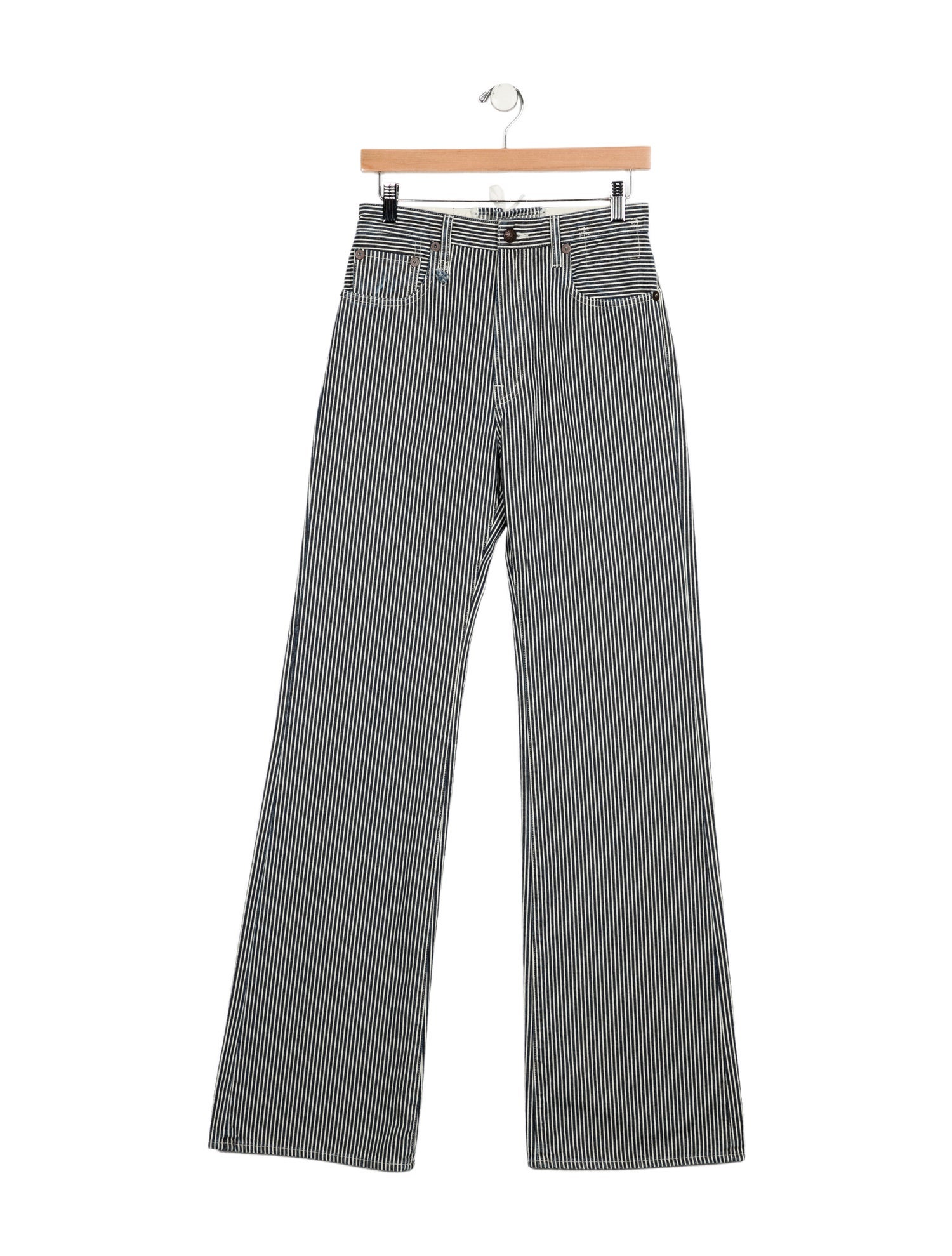 R13 High-Rise Wide Leg Jeans