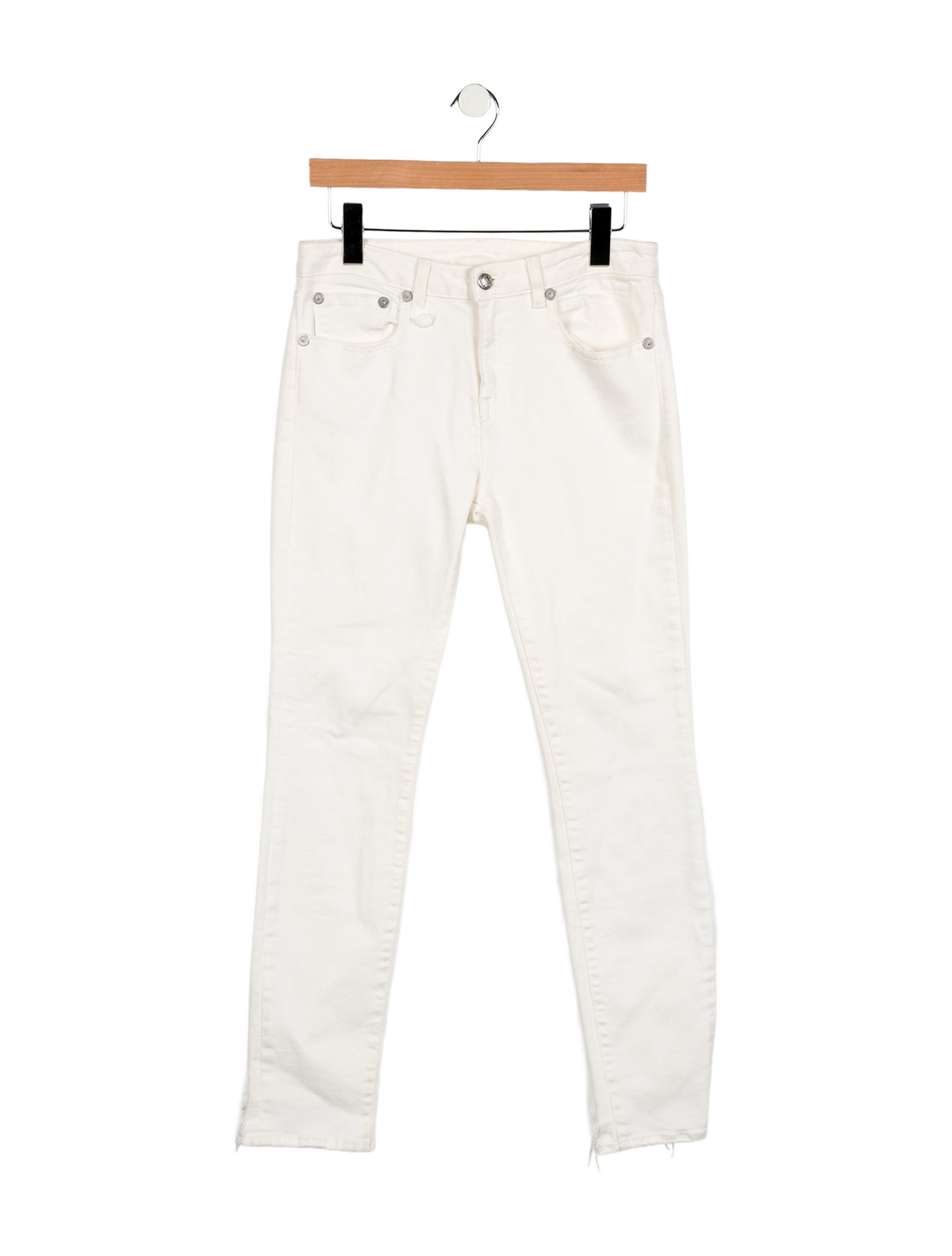 R13 Mid-Rise Skinny Leg Jeans