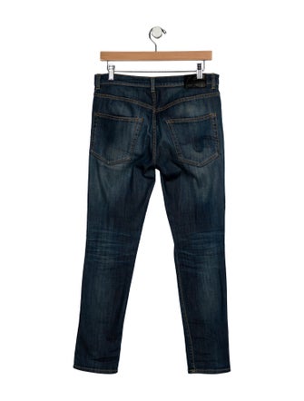 R13 Mid-Rise Skinny Leg Jeans