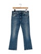 R13 Mid-Rise Straight Leg Jeans